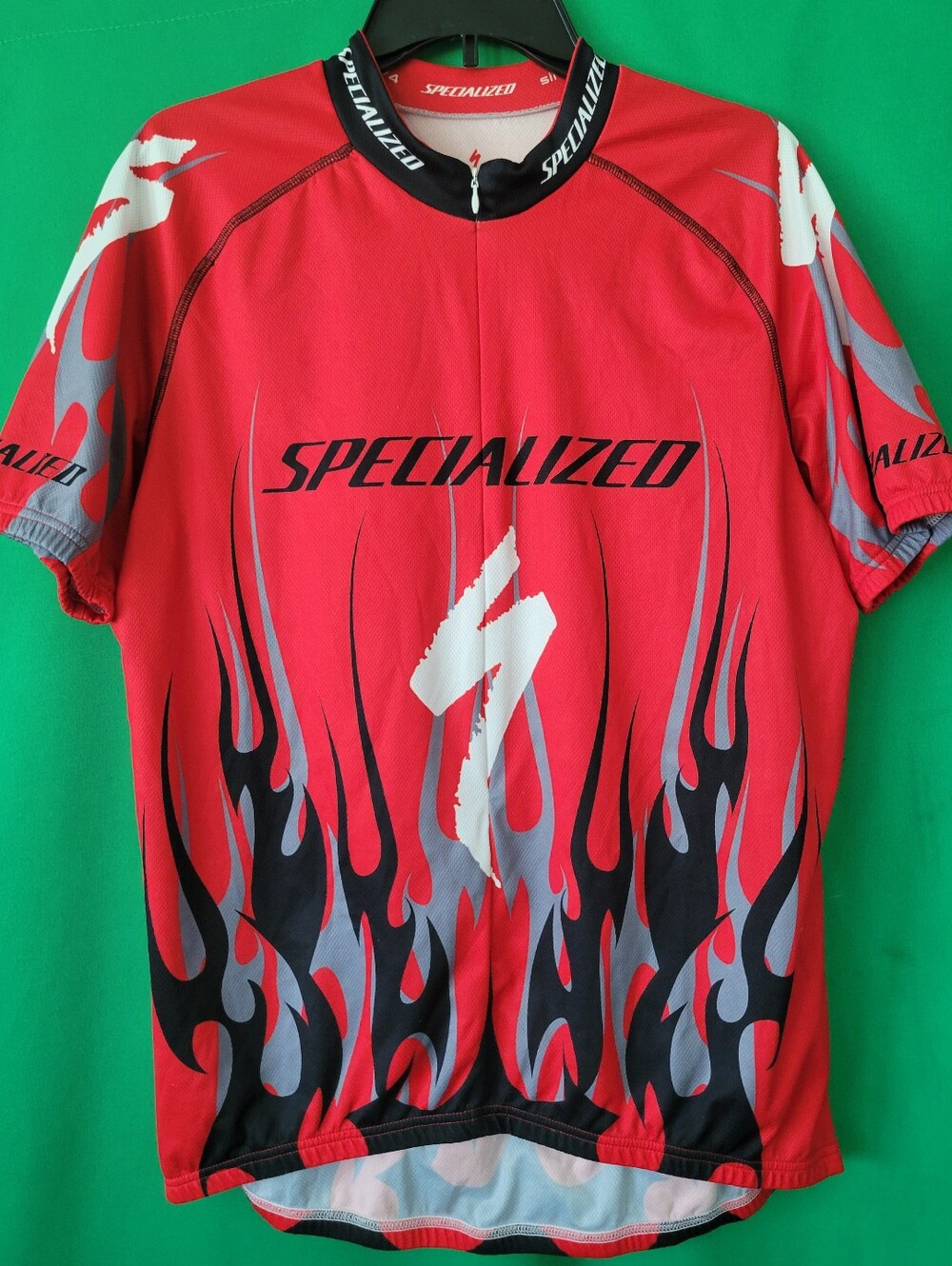 Specialized Men’s Vintage Performance Short Sleeved Red Cycling Jersey XL